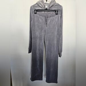 NWT Juicy Couture OG Big Bling Velour Track Pants/Hoodie Jacket